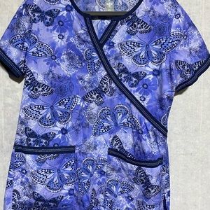 Med couture scrub top